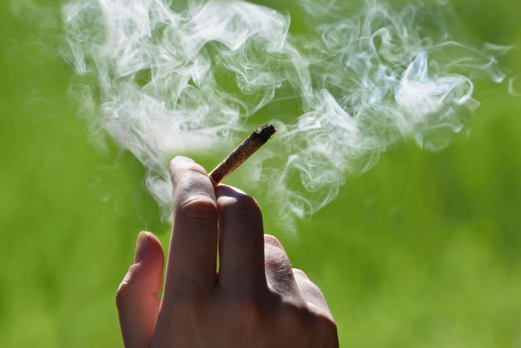 Marijuana,Joint,In,The,Hand,,Drugs,Concept
