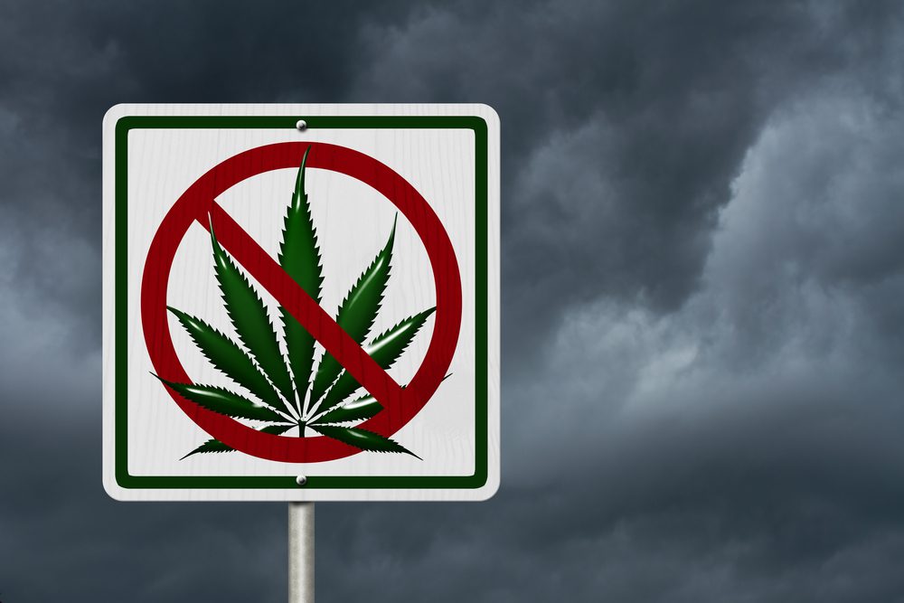 Driving,Under,The,Influence,Of,Marijuana,,A,Road,Highway,Sign
